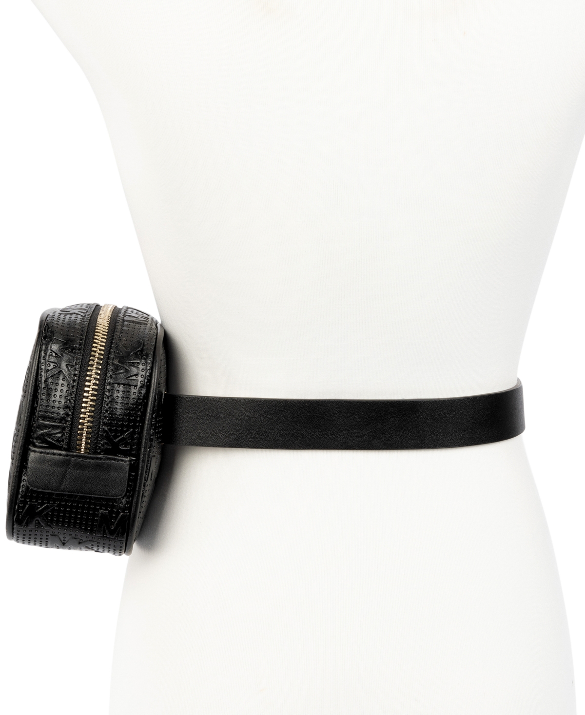 Michael Michael Kors Women's Mk Embossed Fanny Pack -gold