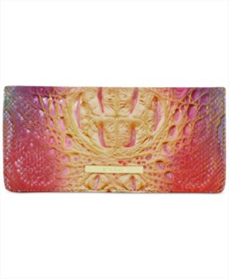 Brahmin - Ady Abalone Embossed Leather Wallet
