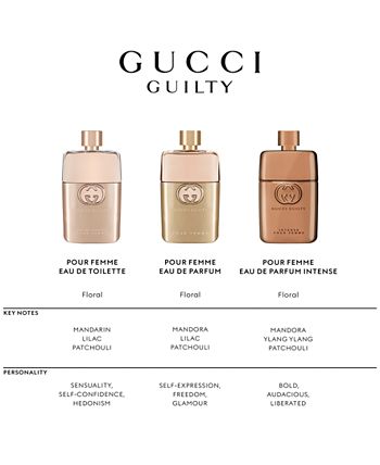 Gucci Guilty Pour Femme Eau de Toilette Spray, 3-oz. - Macy's