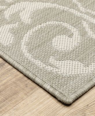 Portofino Outdoor 6649W 5'3" x 7'3" Area Rug