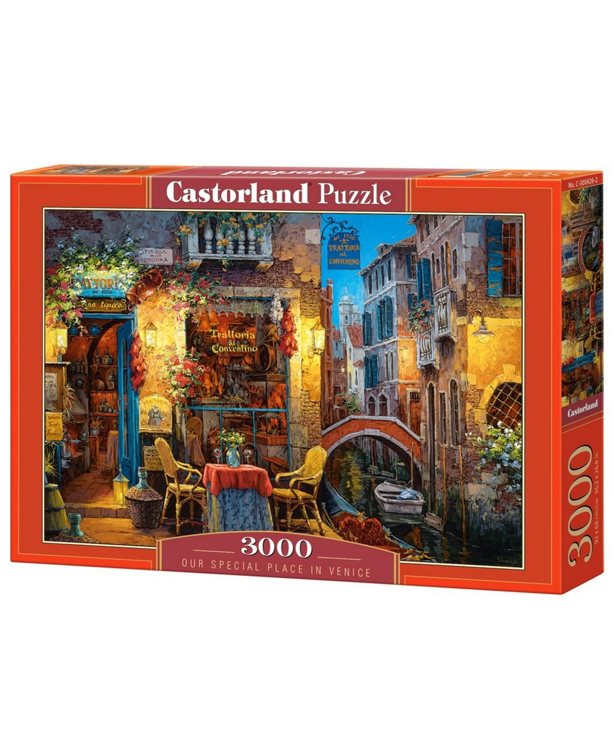 Castorland Kids' Our Special Place In Venice Jigsaw Puzzle Set, 3000 Piece In Multicolor