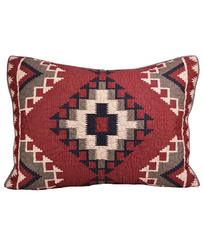 Donna Sharp Mojave Red 3 Piece Quilt Set, Queen Macy's