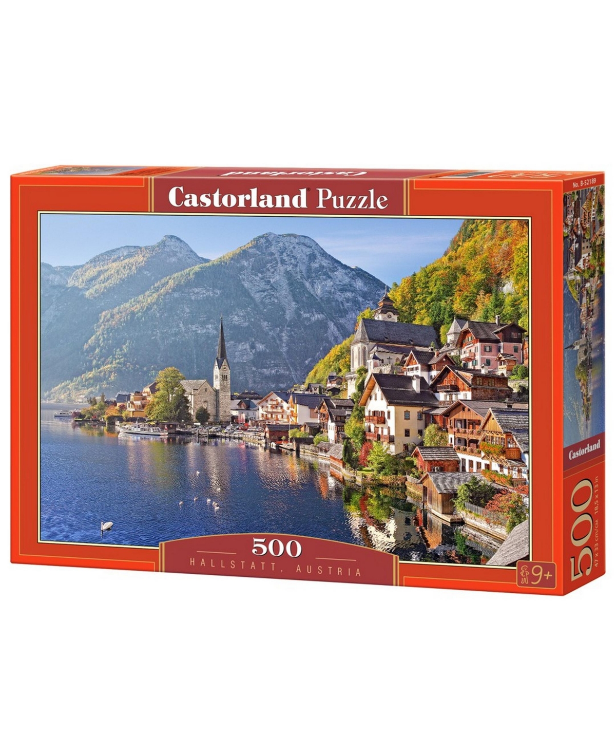 Castorland Kids' Hallstatt, Austria Jigsaw Puzzle Set, 500 Piece In Multicolor