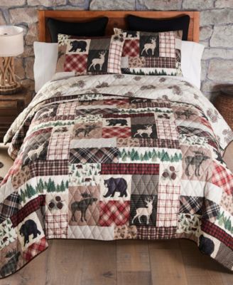Donna Sharp Wilderness Pine Quilt Set Collection In Multi