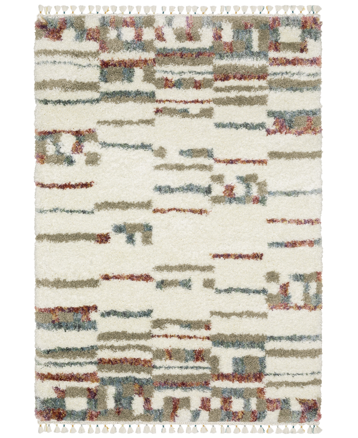 Jhb Design Axis Ax06a 7'10" X 10'10" Area Rug In Ivory