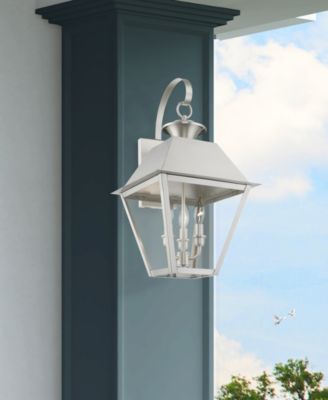 Wentworth 3 Light Outdoor Large Wall Lantern