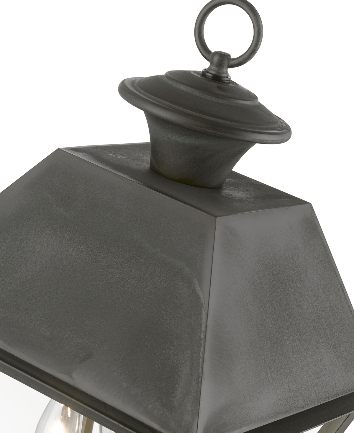 Livex Wentworth 3 Light Outdoor Large Post Top Lantern