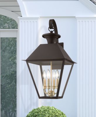 Wentworth 4 Light Outdoor Extra Large Wall Lantern