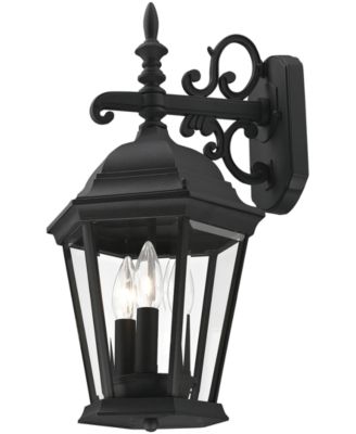 Hamilton 3 Light Outdoor Wall Lantern