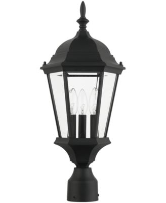 Hamilton 3 Light Outdoor Post Top Lantern
