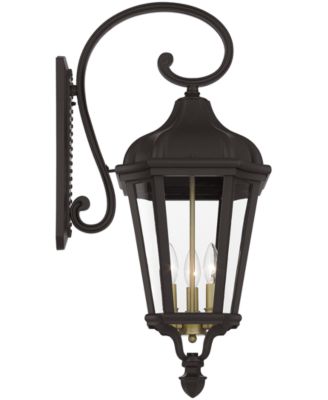 Morgan 3 Light Outdoor Wall Lantern
