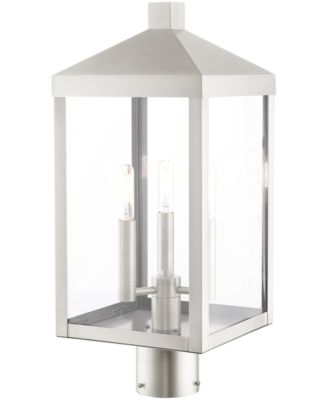 Nyack 3 Light Outdoor Post Top Lantern