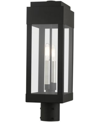 York 2 Light Outdoor Post Top Lantern
