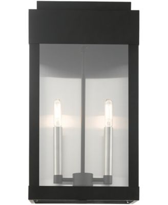 York 2 Light Outdoor Wall Lantern