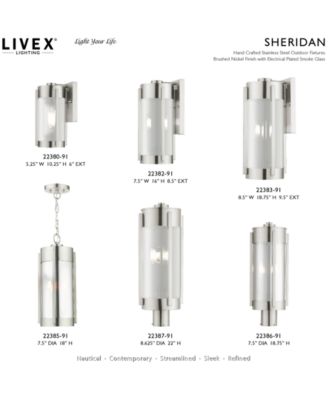 Sheridan 3 Light Outdoor Wall Lantern