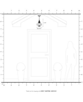 Newburyport 1 Light Outdoor Pendant Lantern