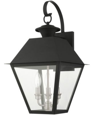 Wentworth 3 Light Outdoor Wall Lantern