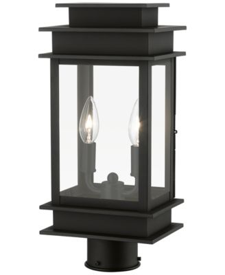 Princeton 2 Light Outdoor Medium Post Top Lantern