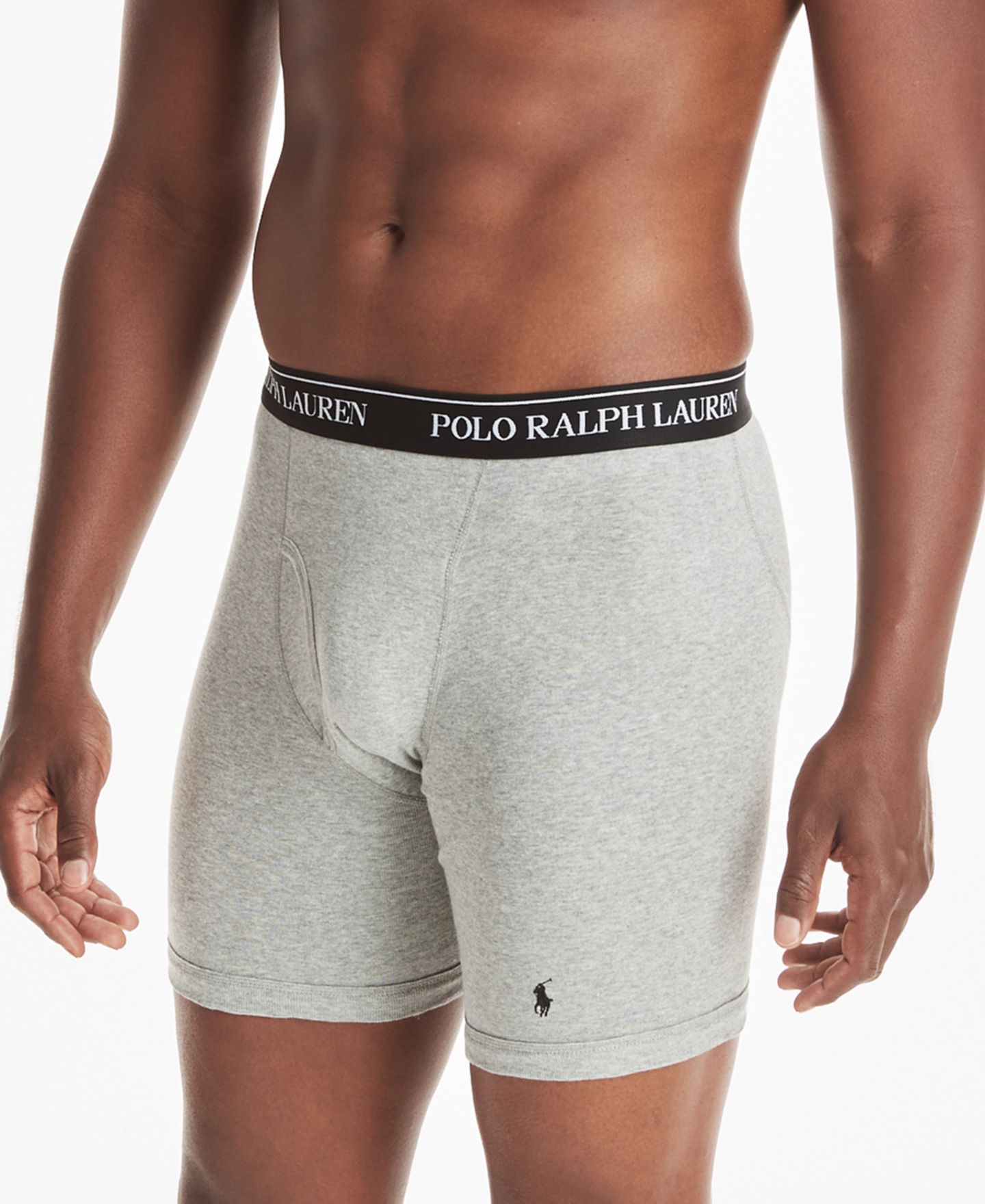 Трусы-боксеры Classic-Fit для мужчин, 3 шт. — Polo Ralph Lauren, цвет: Assorted — фото 4
