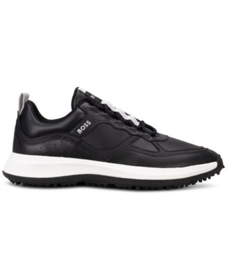 EU39 Hugo Boss Cedric Golf Trainers ブラック