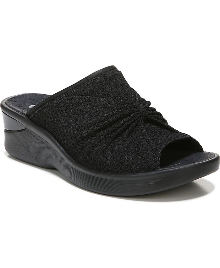 Bzees Sunburst Washable Slide Wedge Sandals Macy s