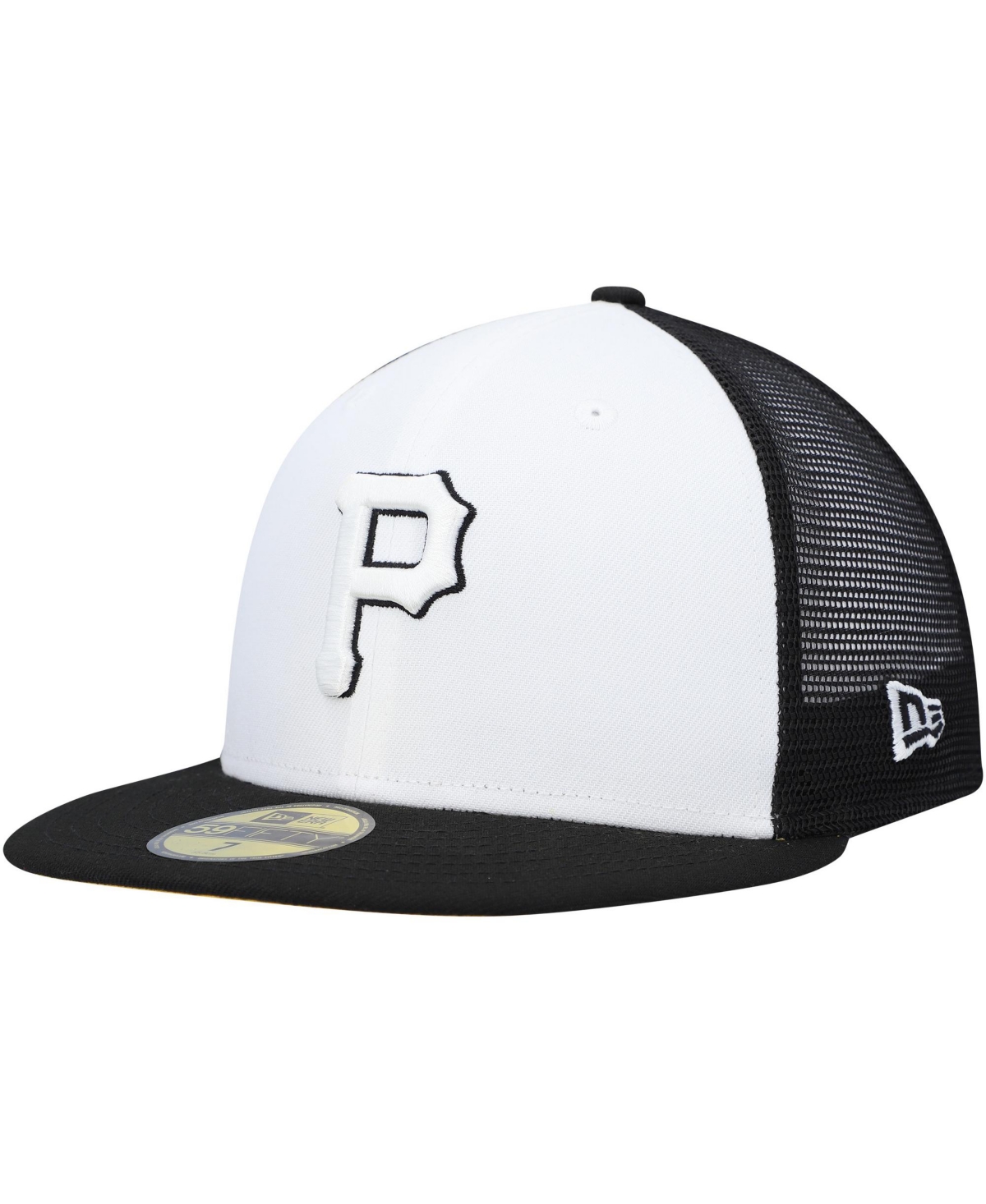 Shop New Era Men's  White, Black Pittsburgh Pirates 2023 On-field Batting Practice 59fifty Fitted Hat In White,black