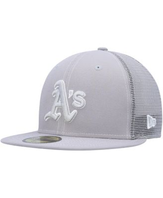 Men's Gray Oakland Athletics 2023 On-Field Batting Practice 59FIFTY Fitted Hat