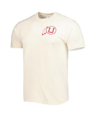 Men's Cream Utah Utes Vault Vintage-Inspired Comfort Color T-shirt