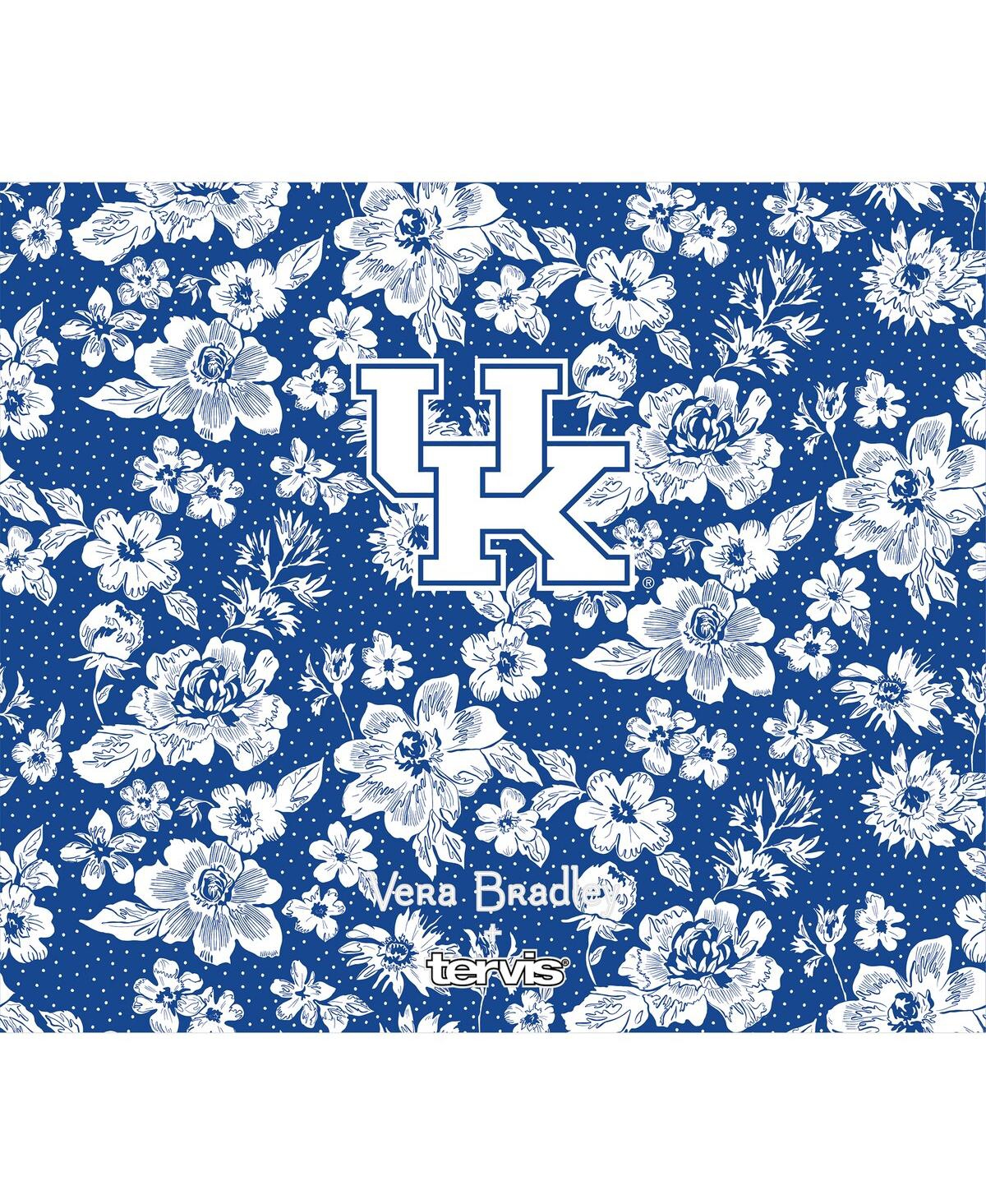 Vera Bradley X Tervis Kentucky Wildcats 24 oz Wide Mouth Bottle With Deluxe Lid In Blue