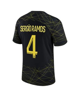 Men's Jordan Sergio Ramos Black Paris Saint-Germain 2022/23 Fourth