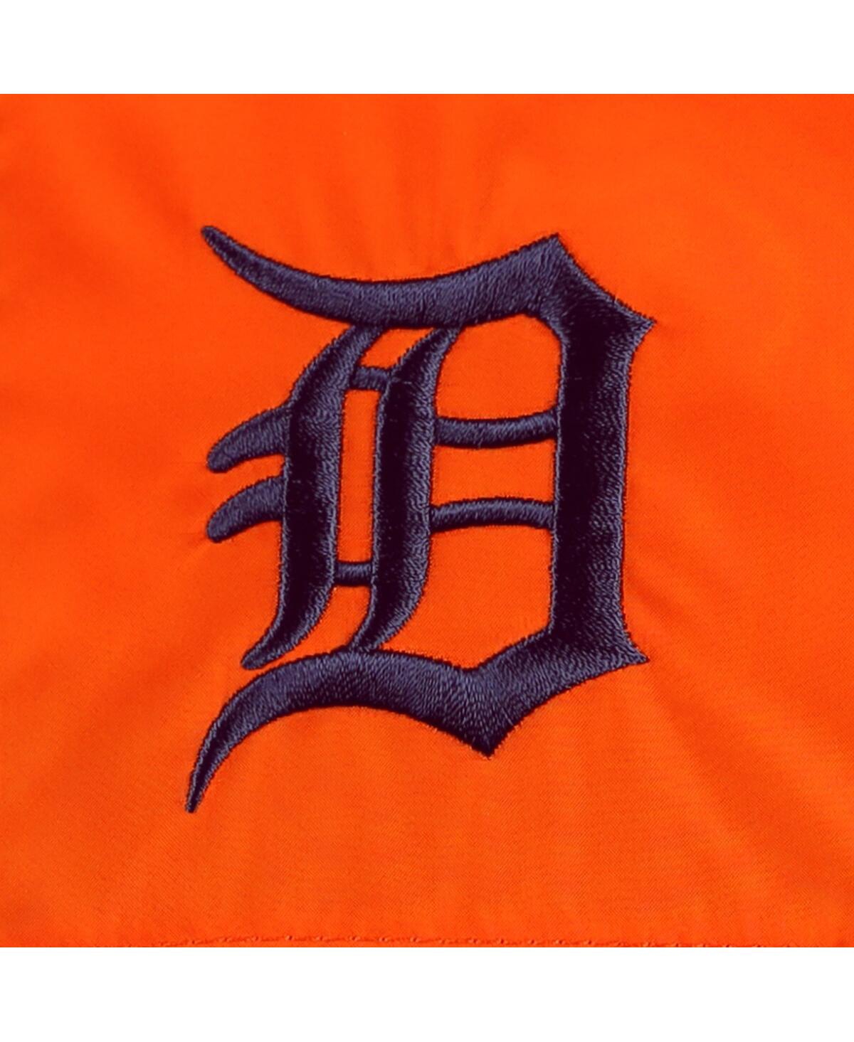 Men's ColumbiaDetroit Tigers Flash Forward Challenger Big and Tall Omni-Shade Full-Zip Windbreaker - Navy
