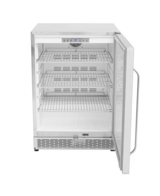24" Built-in Outdoor 5.3 cu.ft. Refrigerator Cooler Full Stainless Steel