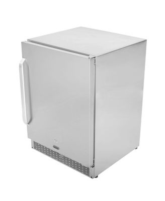 24" Built-in Outdoor 5.3 cu.ft. Refrigerator Cooler Full Stainless Steel