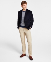 Michael Kors Men's Modern-Fit Stretch Corduroy Solid Sport Coat - Navy