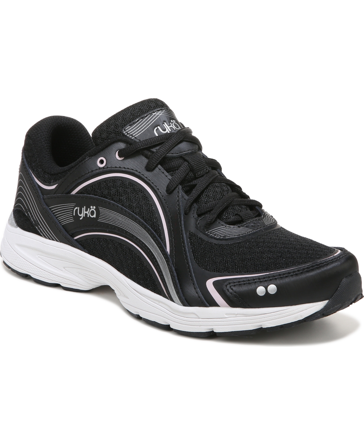 Ryka Women's Sky Walk Walking Shoes -Blush Mesh/Leather