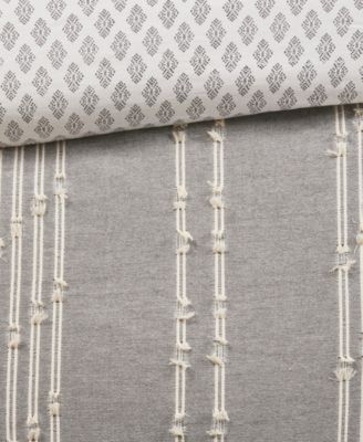 Kara Jacquard 3-Pc. Comforter Set, Full/Queen