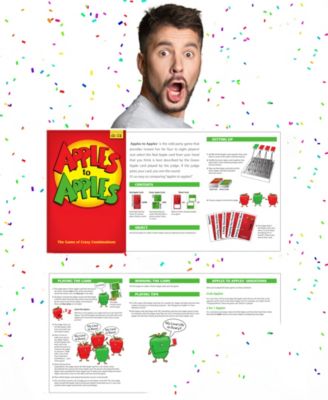 Mattel Games Apples to Apples "Game of Hilarious Crazy Combinations" Family Board Game