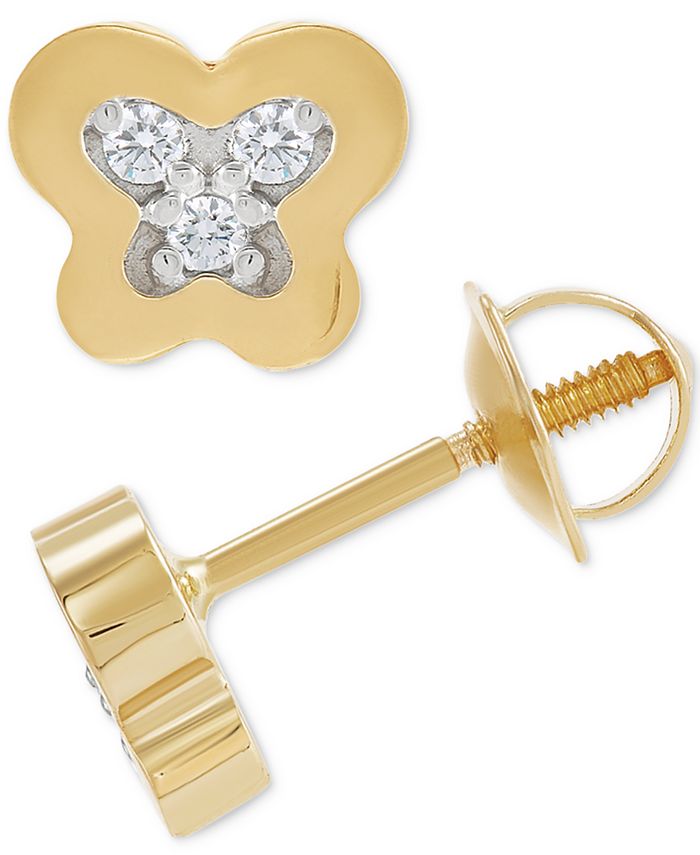 Macy's little girl discount earrings
