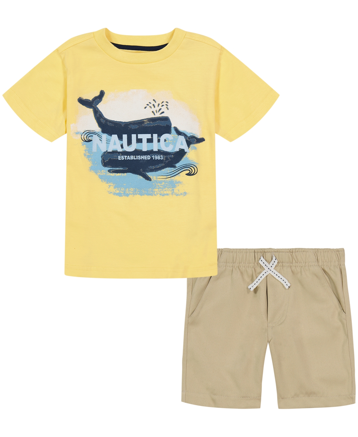 Yellow nautica shorts 2025