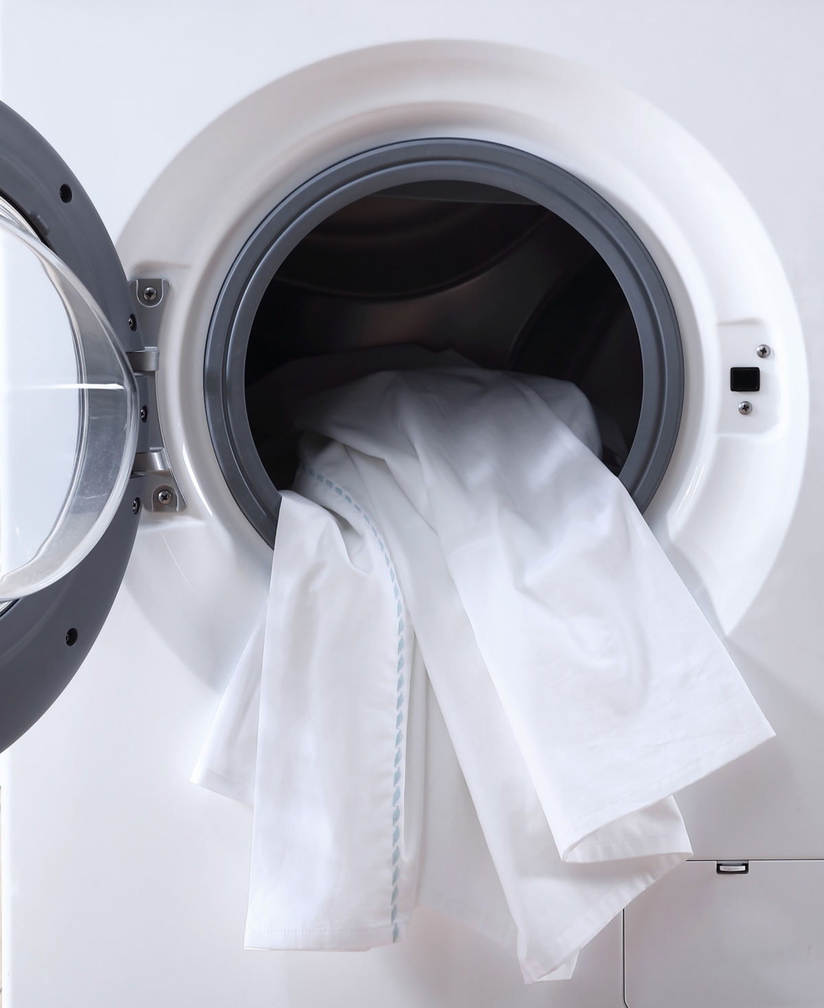 Closeout! Tommy Bahama Home Solid Cotton Percale 4 Piece Sheet Set, - Aqua