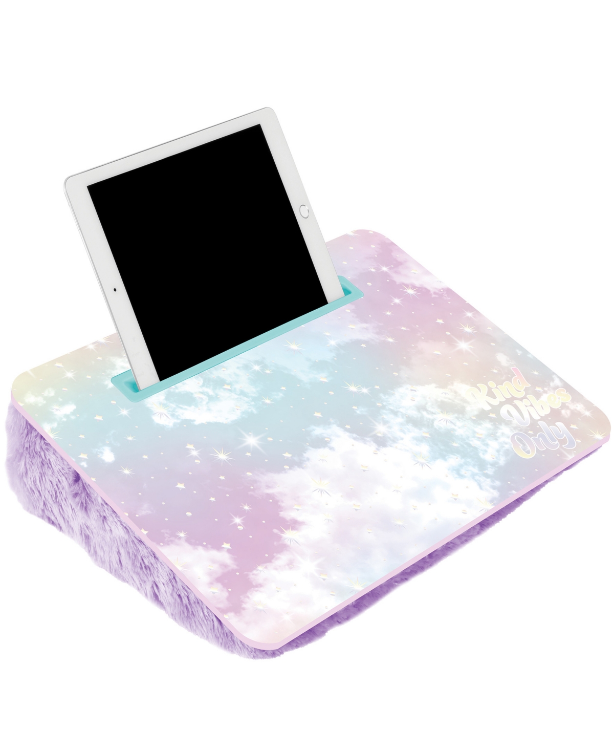 Shop Three Cheers For Girls 3c4g Holowave Lap Desk Purple Pastels, Make It Real, Tweens Girls, Portable Lap Pillow Desk With Han In Multi