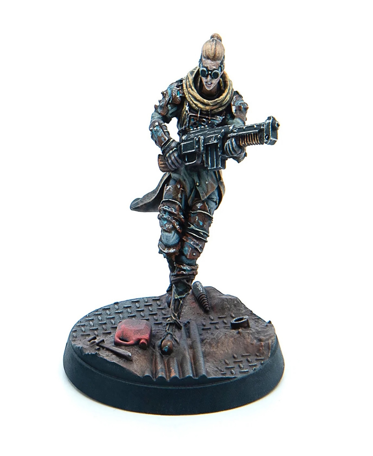 Shop Modiphius Fallout Wasteland Warfare Raiders The Forged 6 Unpainted Resin Miniatures In Multi