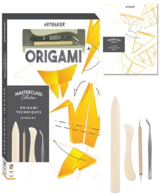 Master class Collection Origami Techniques Kit Beginner To Advanced Origami Japanese Art Origami Guide Craft Kits, Arts And Craft For Adults