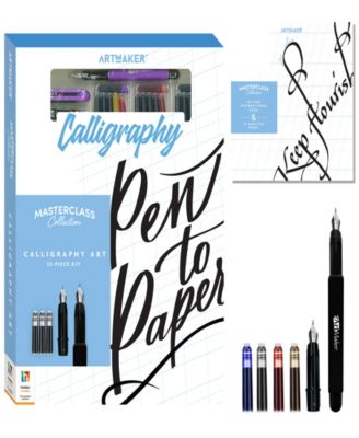 Master class Collection Calligraphy Art Kit Beginner To Advanced Calligraphy Calligraphy Guide Calligraphy Equipment Craft Kits Arts And Craft For Adults
