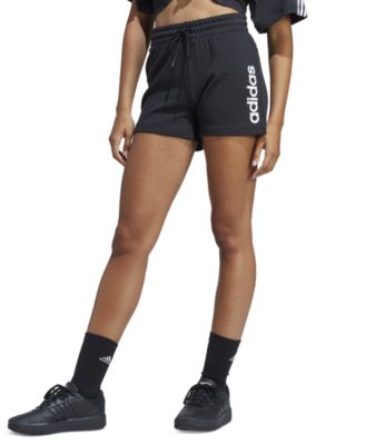 adidas - Women's Cotton Essentials Linear French Terry Shorts