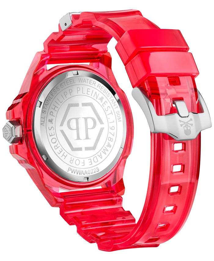 Philipp Plein Orologio da uomo al quarzo analogico THE $KULL RAINBOW PWAAA2123 Silicone | IT