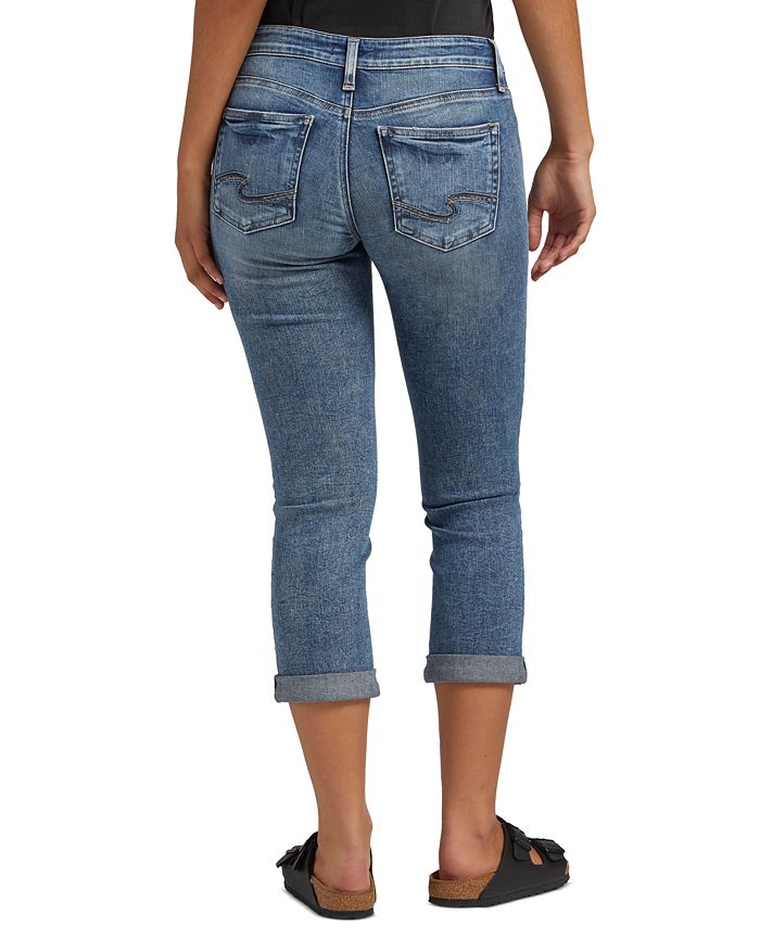 Silver Jeans Co. Women's Britt LowRise Capri Jeans Macy's