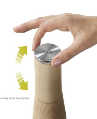 Milltop Wood Non-Spill Salt Mill