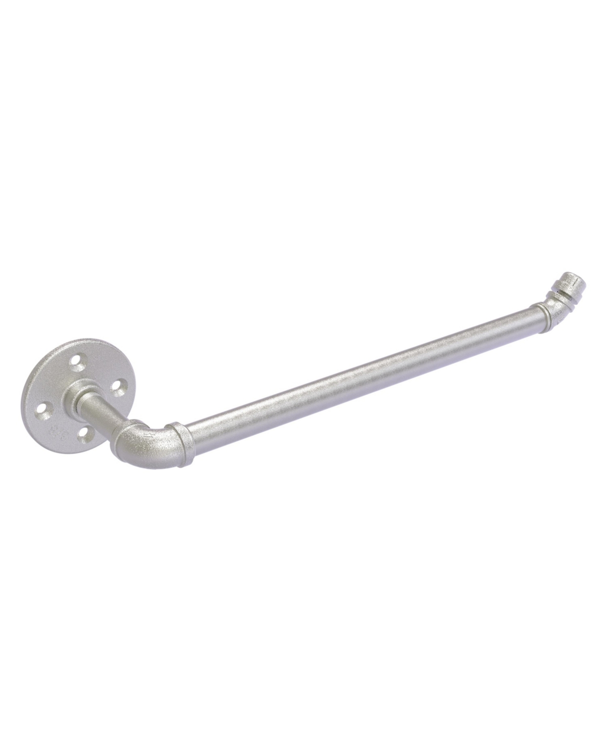 Allied Brass Pipeline Collection Wall Mounted Paper Towel Holder In Satin Nickel