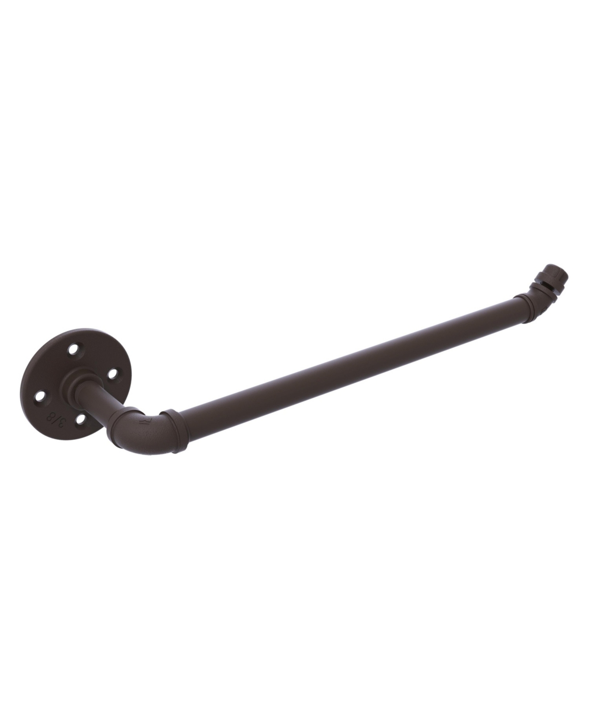 Allied Brass Pipeline Collection Wall Mounted Paper Towel Holder In Oil Rubbed Bronze